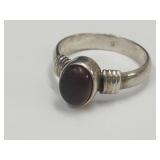 925 Silver Ring SZ 6 w  Gem Stone
