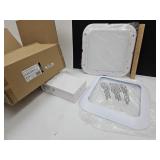 New light fixture Soffit Canopy Frost Lens