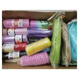 Large Lot of Craft Mesh Great for Wreath Making