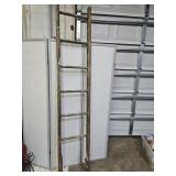 Primitive Wood Ladder Great Quilt Display 16 x 86