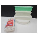 Vintage Tupperware Food Storage & NOS Ice Trays