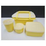 NOS Nice  Tupperware Lunch Carrier Set