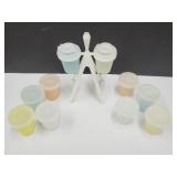 Like New  MCM Tupperware Shakers  & Mini