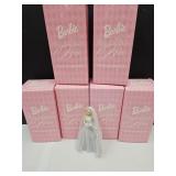6 NIB Millennium Bride  Porcelain Ornaments
