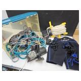 Ski Rope, Anchor, Spot Light Sz L Shorts w Tote