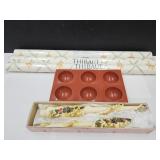 3 New  Rolls Wallpaper, Silcone Molds &  Candles