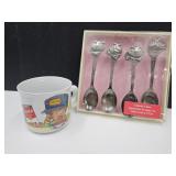 Set of 4 Tony the Tiger & Campbell Soup Mug