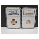 Graded Ultra Cameo Penny Coins