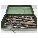 Lot of Large Size Drill Bits See Size