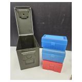 Military Ammo Box 7"x12.5"x8.5" & Reload Boxes