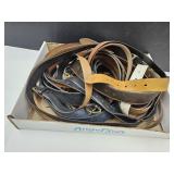 Lot of Leather Belts