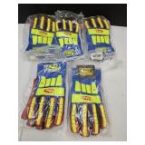5 New Par XL Barrier Ringers Gloves