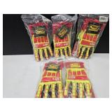 5 PR New Ringers R-259 SZ SM Gloves