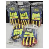 5 Pair Large Barrier Ringers Gloves