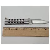 VTG Bali Valor Brass Stainless  Butterfly Knife