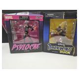 COMPLETE ? Psylocke & Darkwing Duck Hand Broken