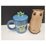 Star Wars 1st Edition, Yoda Mug w/Lid