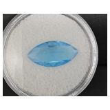 2.50 Carat Blue Topaz
