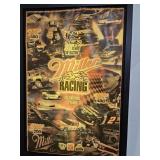 Miller Racing Electric Sign Light U 22 x 32"