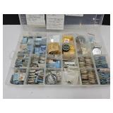 Vintage Gruen Watch Parts w/Organizer Case