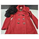 Sz. L Calvin Jacket w/Fuzzy Scarf