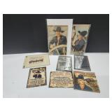 Hopalong Signed Paperbooks, Candy Wrapper, Magnets