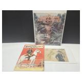 Hopalong Bow, Painting Book, & Antiquities Journal