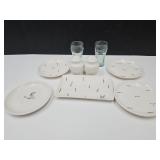 Jacks Carrots Dishes, Coke Glasses & Shakers