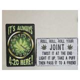 New Smoking Metal Signs 8" x12"