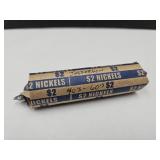 1 Roll Nickel Coins 1940