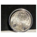 1 Oz. .999 Silver Indian/Buffalo Round