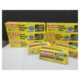 Lot of  Glad Baggies