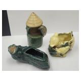 McCoy Planter, CZech &  Log Planter