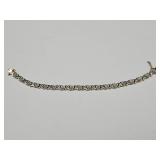 925 Sterling Silver XOXOXO ( Hearts) Bracelet