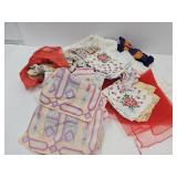 Hankerchief & Scarves Lot
