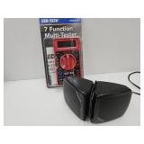 NEW 7 Multi Tester & Small Sony Speakers