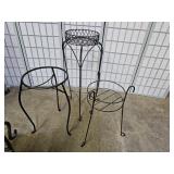 Metal Plant Stands  21" up to 30 1/2" high
