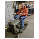1950 Stearns Riding Mower Turns over 4.5 HP