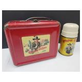 Vintage Hopalong Cassidy Lunch Box with Thermos