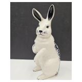 Dedham Pottery Bunny Rabbits 17" h