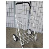 Folding Shopping Cart Great For Flea Markets!