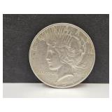 1934 D Silver  Peace Dollar Coin