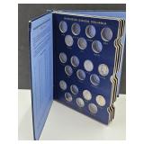 16 Silver Quarter Coins In Book See Dates