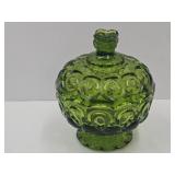 LE Smith Moon & Stars Covered Compote Dish 8"H