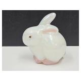 Irridescent FENTON Glass Bunny 3" Long