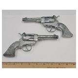 Vintage Toy Cap Guns Marked RR Works