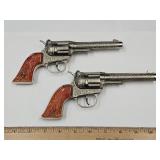 Vintage Toy Hubley Rodeo Working  Cap Guns