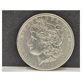 1890 Silver Morgan Dollar Coin