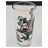Vintage  PEPE LE PEW Pepsi Cartoon Glass