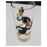 Vintage  DAFFY DUCK Pepsi Cartoon Glass